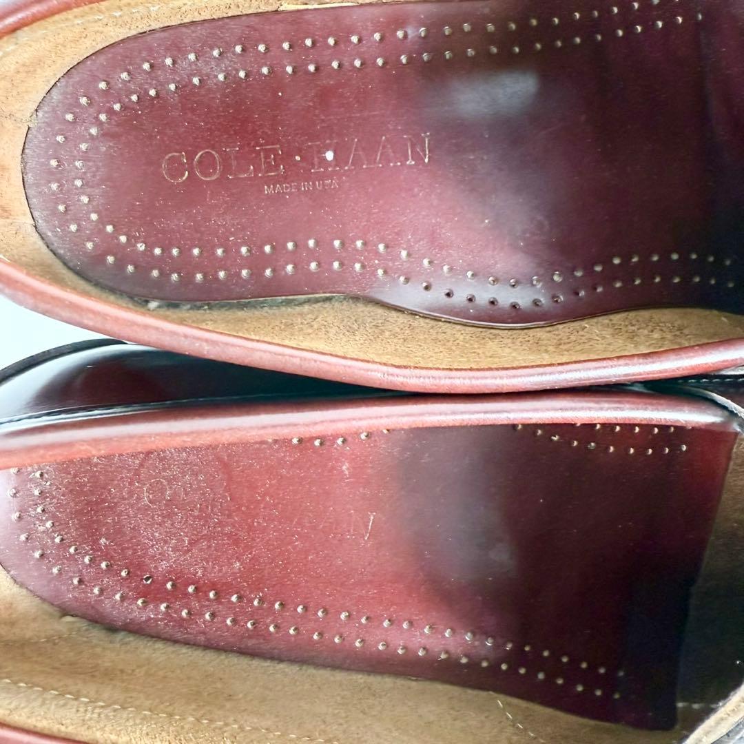 【USA製】COLE HAAN コールハーン　ローファー バーガンディー