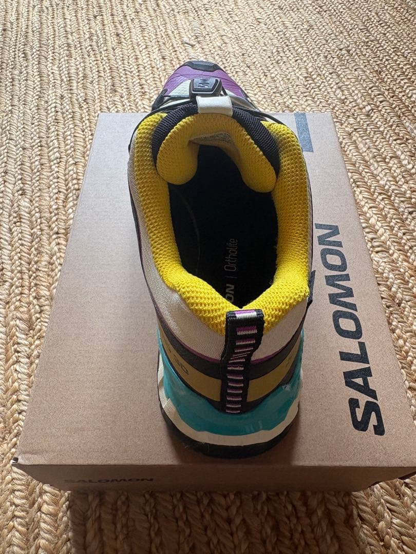 SALOMON XA PRO 3D スニーカー ホワイト/パープル/イエロー