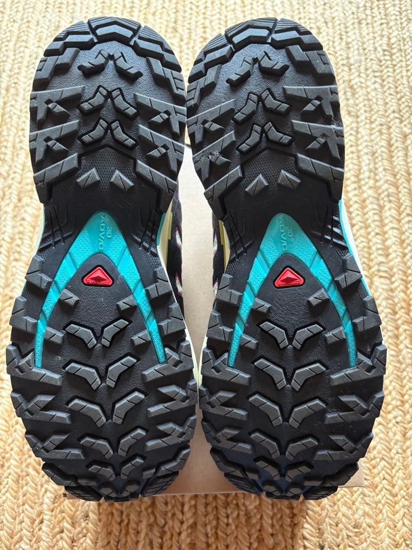 SALOMON XA PRO 3D スニーカー ホワイト/パープル/イエロー