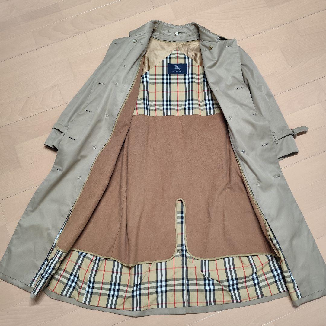 ボ*り様 バーバリーロンドン ライナー・ベルト付き ノバチェック トレンチコート