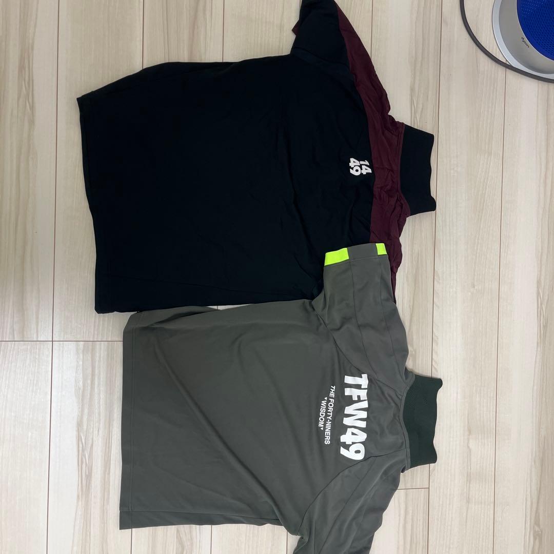 TFW49 半袖ポロ 2枚セット M フォーティーン