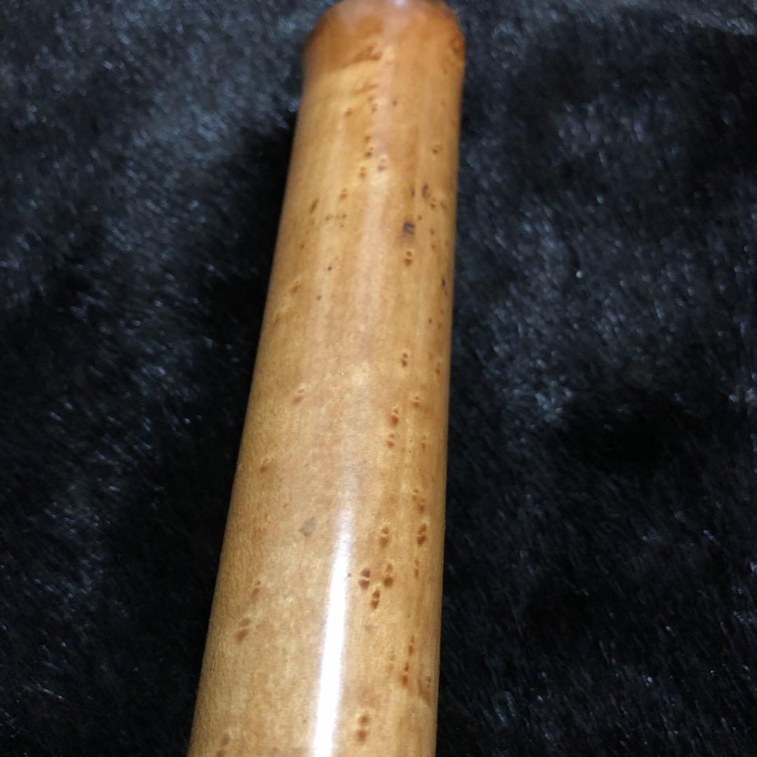 尺八　7孔　一尺九寸管　無銘　木管