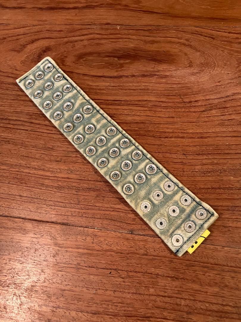 キャピタル　Denim&recycle button Bracelet！　美品