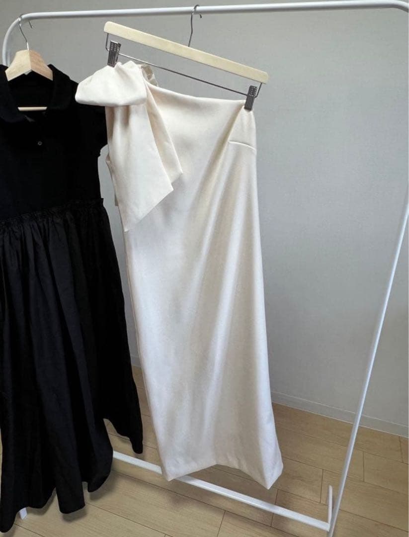 Acka. one shoulder point one piece ワンピース