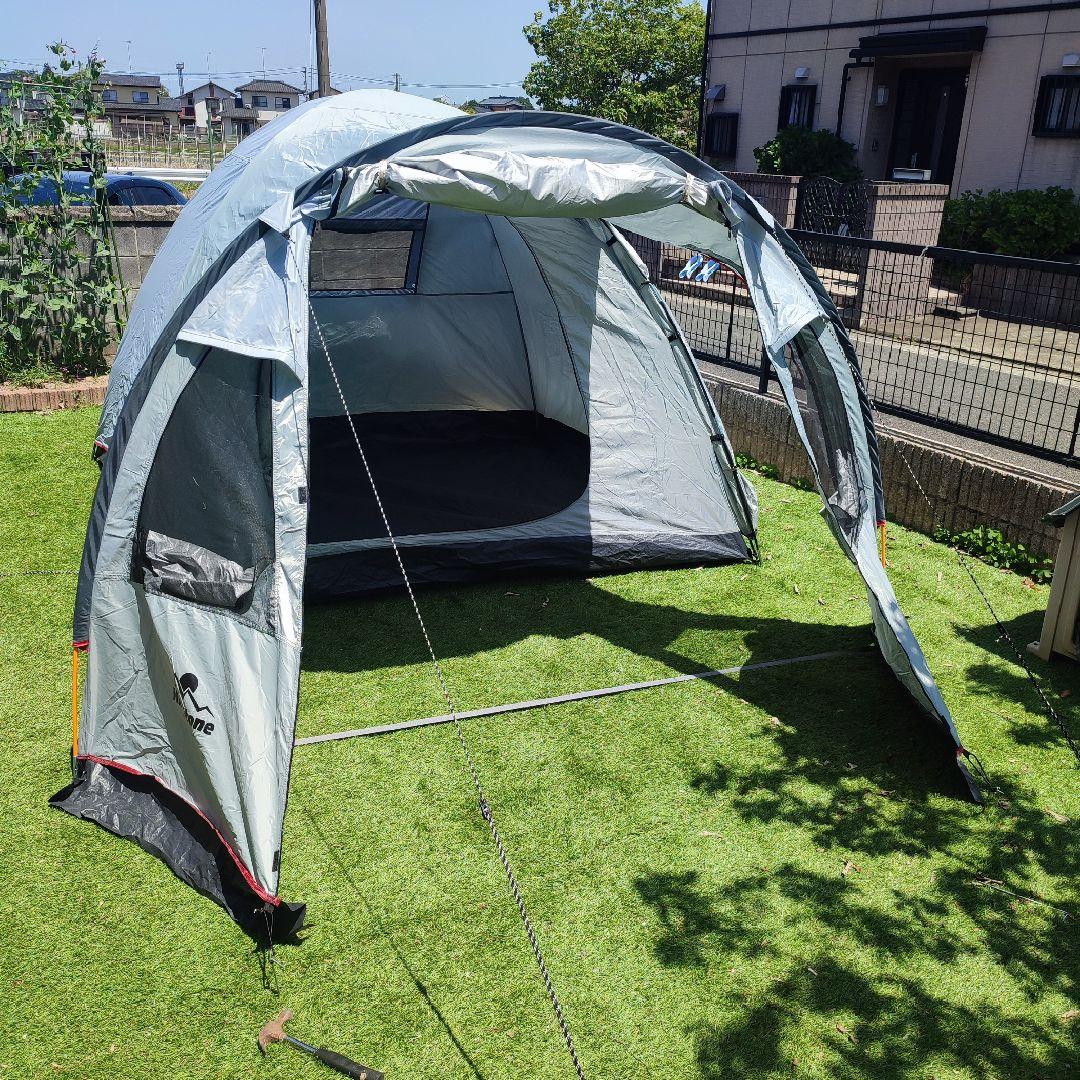 Hill Stone ドーム型2ルームテント ファミリー向け4人用