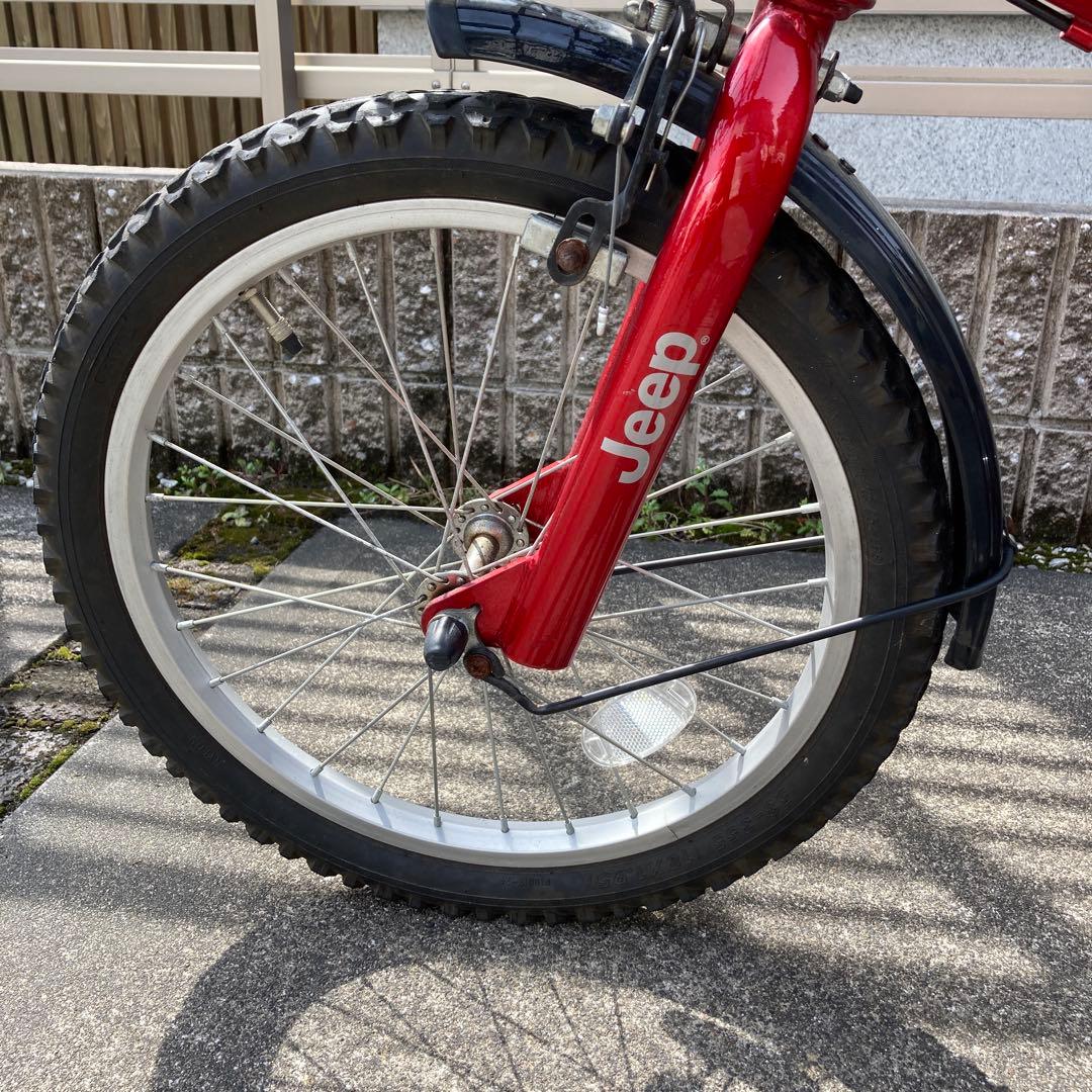 【直接引き渡し希望】jeep ジープ　自転車　キッズ　18インチ
