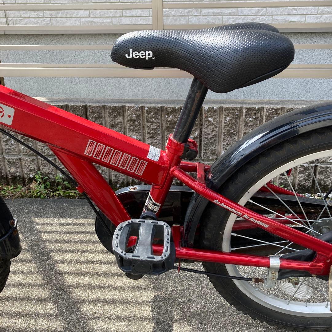 【直接引き渡し希望】jeep ジープ　自転車　キッズ　18インチ