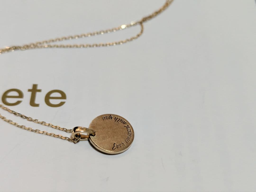 ete k10 ダイヤモンドネックレス