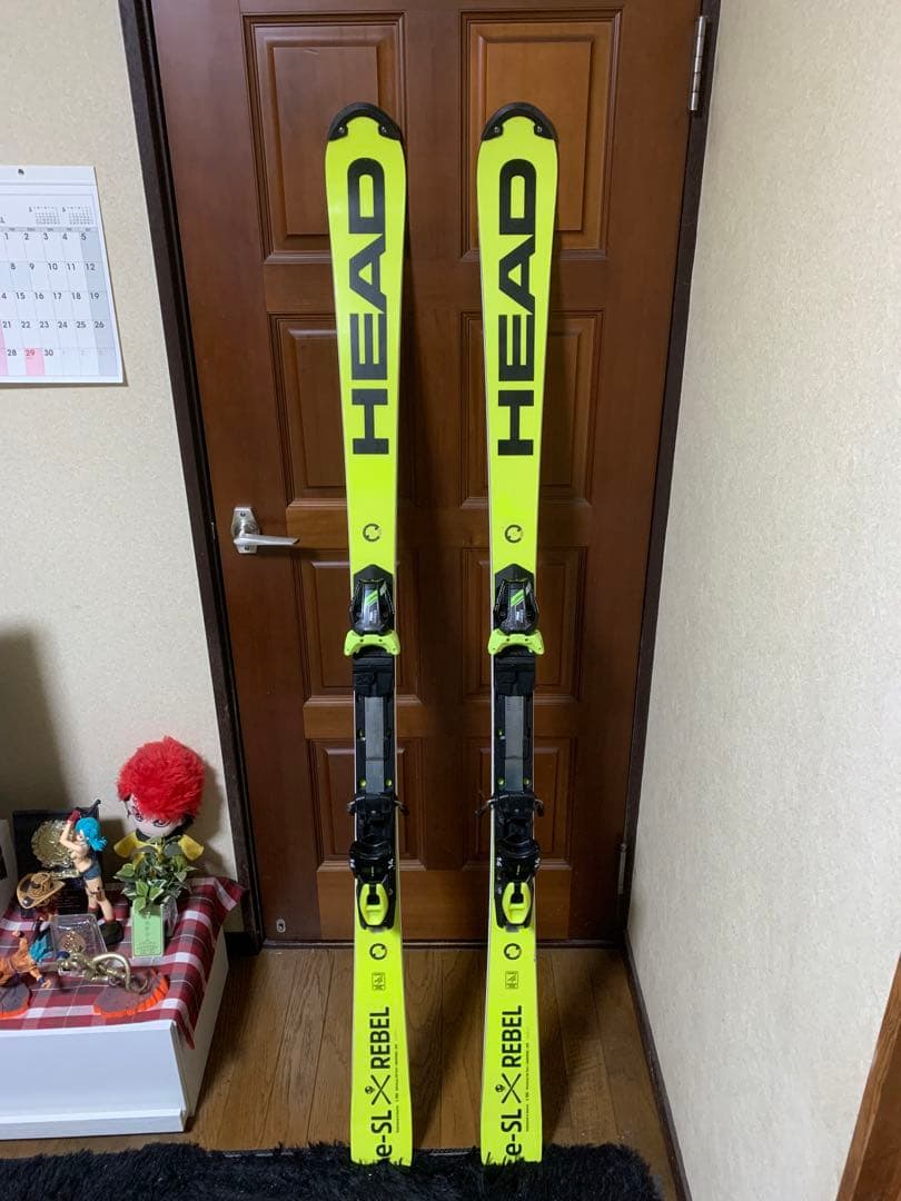 【即購入歓迎】早い者勝ち　 HEAD e-SL スキー 蛍光イエロー