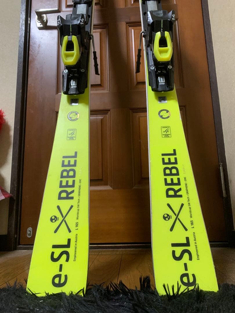 【即購入歓迎】早い者勝ち　 HEAD e-SL スキー 蛍光イエロー