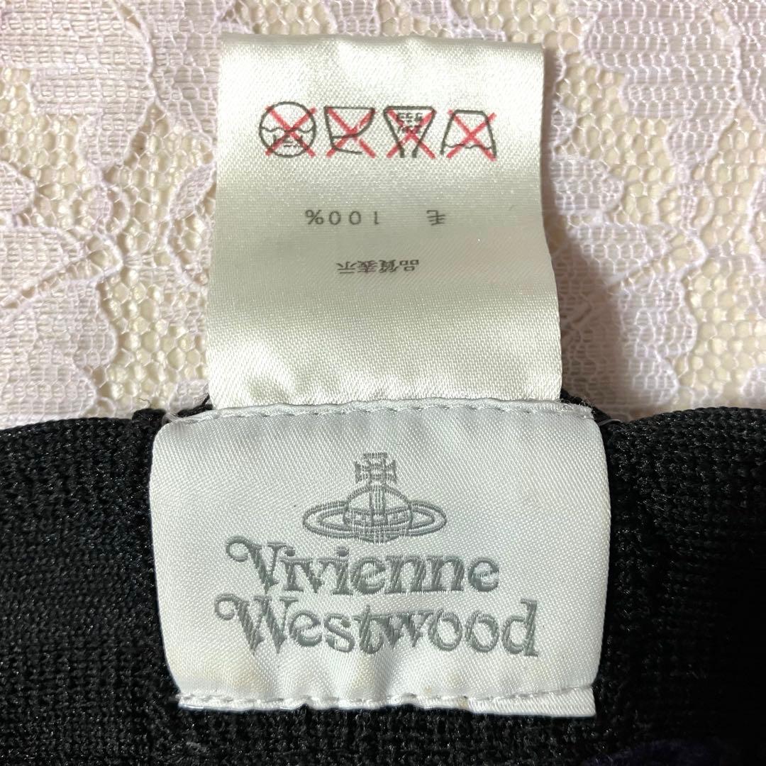 ヴィヴィアン・ウエストウッド ベレー帽 ニット帽 ウール100% 日本製 オーブ