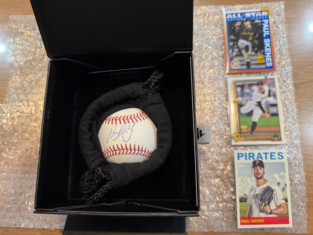 記念グッズ 2025UnderWrapsBaseballsVol2 Paul Skenes