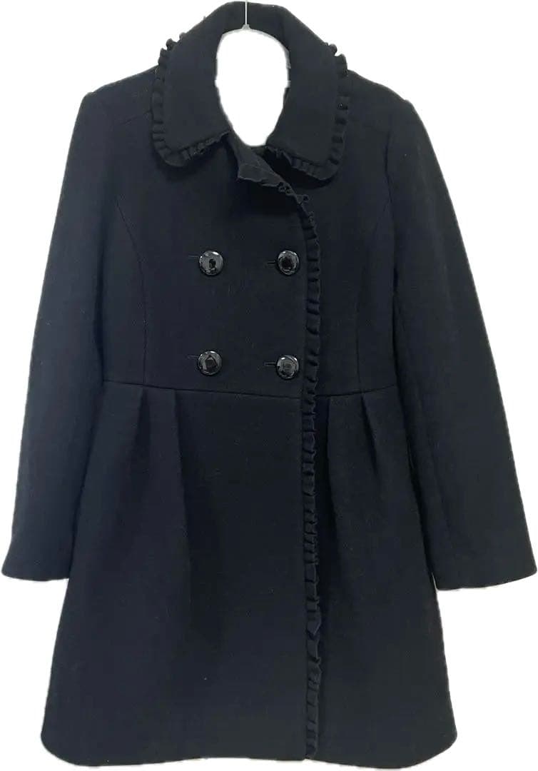 【美品】KateSpade ウールコート サイズ2（S）　リボン　フリル