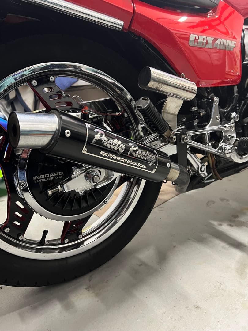 CBX400F プリティー極　黒鉄　初期　42.7