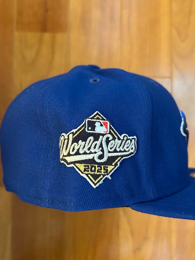 新品ブルージェイズ 59FIFTYキャップ 7 3/8 2025ワールドシリーズ