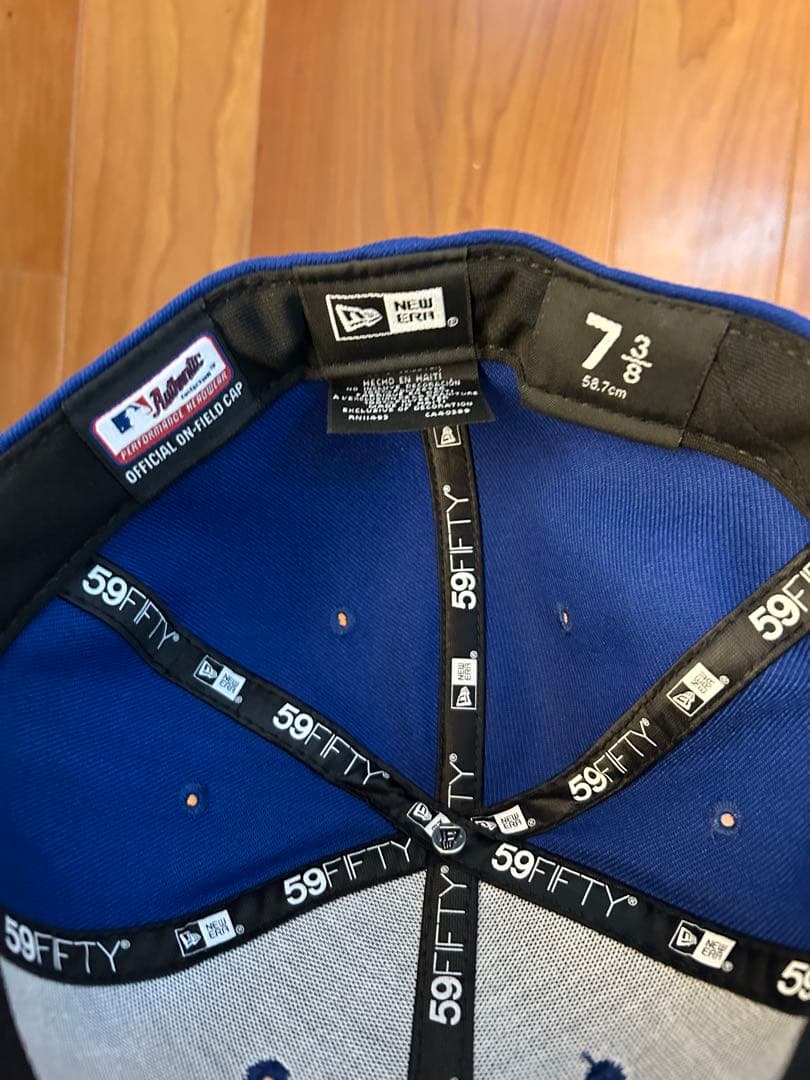 新品ブルージェイズ 59FIFTYキャップ 7 3/8 2025ワールドシリーズ