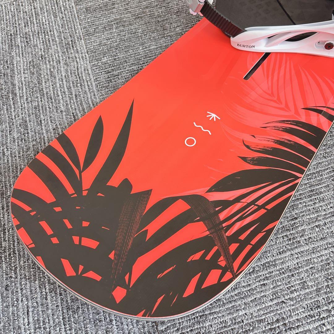 ⑦超美品❗️超豪華❗️バートン/HIDE AWAY スノーボードセット★144cm