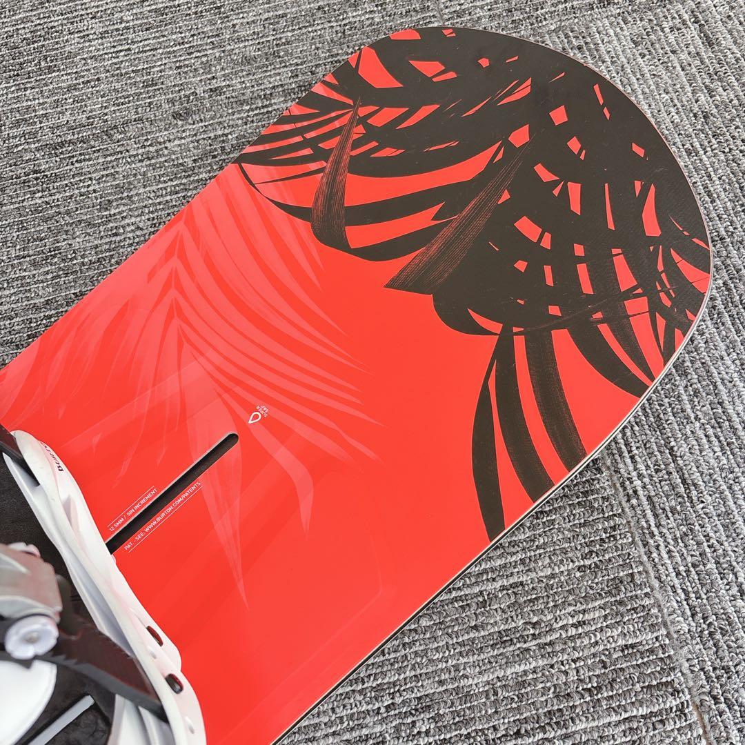 ⑦超美品❗️超豪華❗️バートン/HIDE AWAY スノーボードセット★144cm