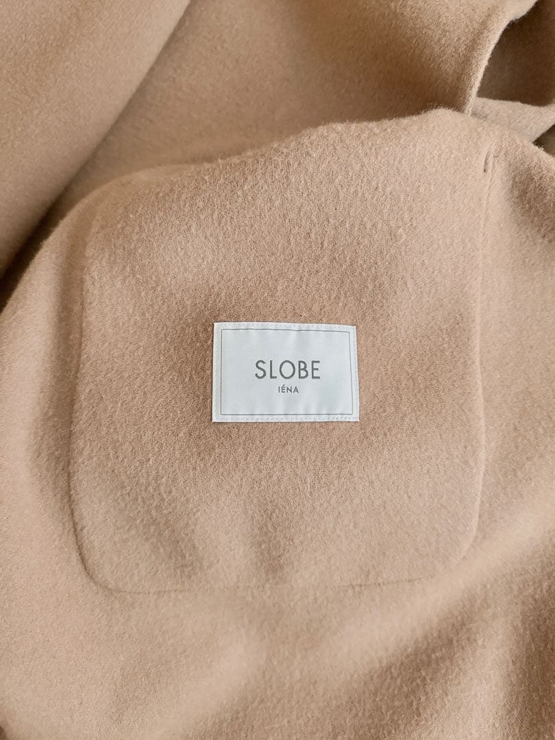SLOBE IENA スローブイエナ　ポンチョコート　キャメル