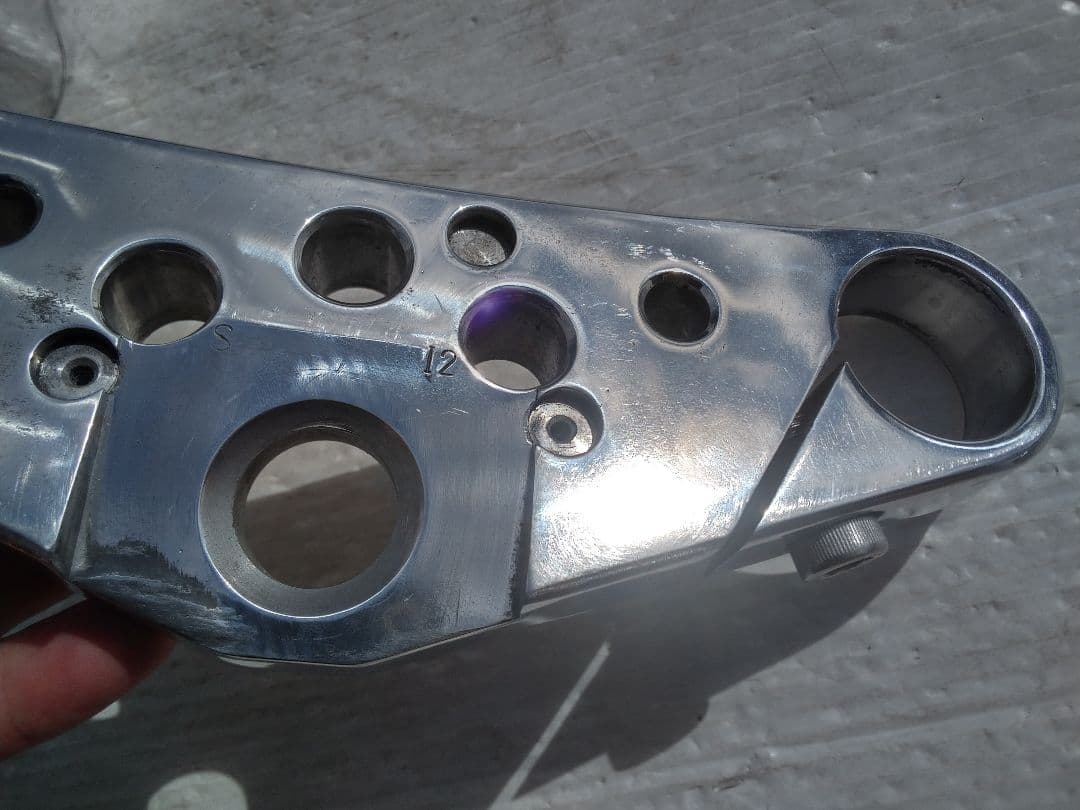 ホンダ　スティード４００　社外トリプルツリー