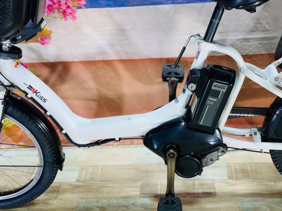 パスキス12AH⭐️人気モデル！ヤマハ子供乗せ電動アシスト自転車Y2375