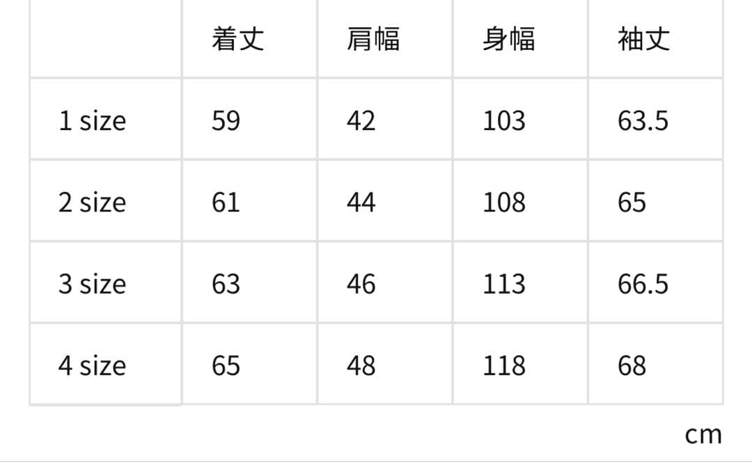 MINEDENIM 803 TF-GJKT USDサイズ4