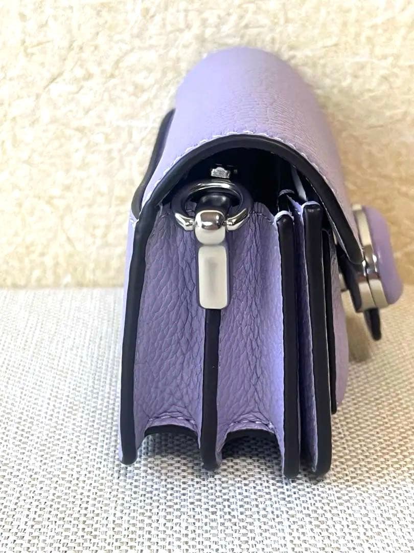 【新品未使用】COACH タビー12 ミニショルダーバッグ パープル 紫