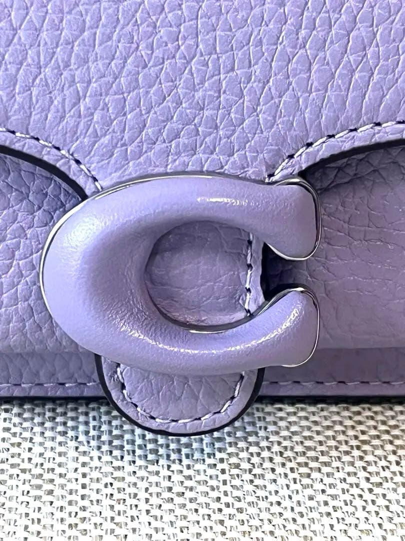 【新品未使用】COACH タビー12 ミニショルダーバッグ パープル 紫