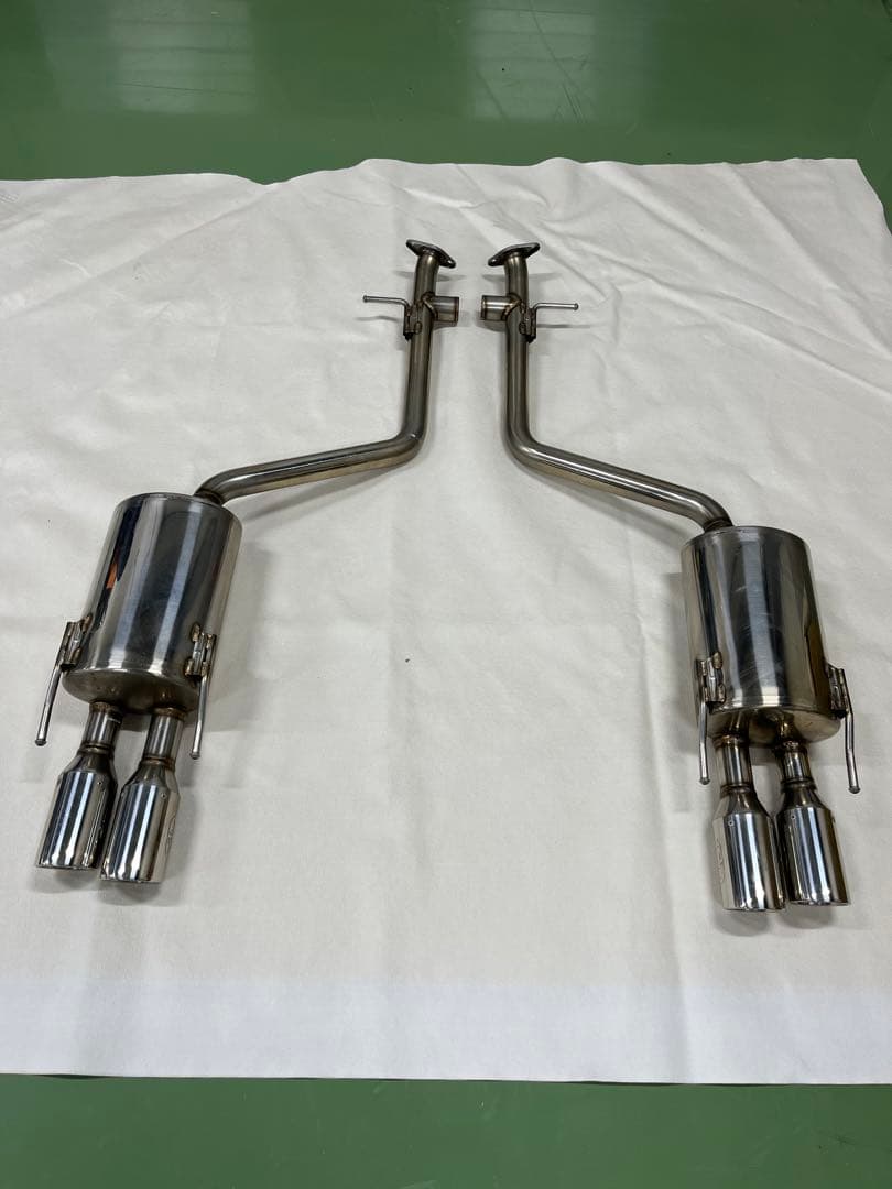 AZSH20系クラウン　ガナドールマフラー　CDE-656ノーマルバンパー用