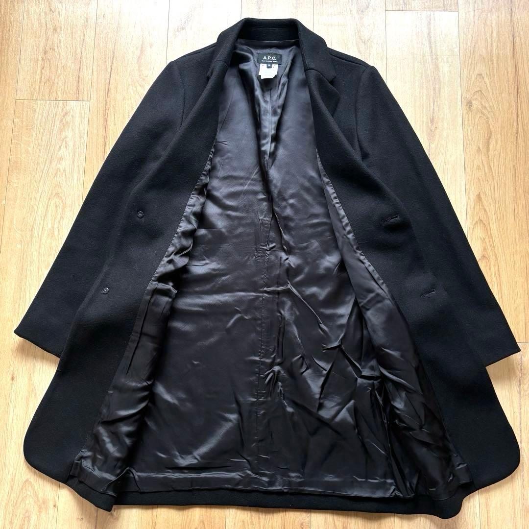 A.P.C. チェスターコート ブラック Sサイズ アーペーセー