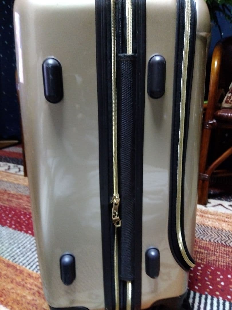 MOOMINリトルミイ/キャリーケースＬ（膨張タイプ）53L-63L、オマケ付き