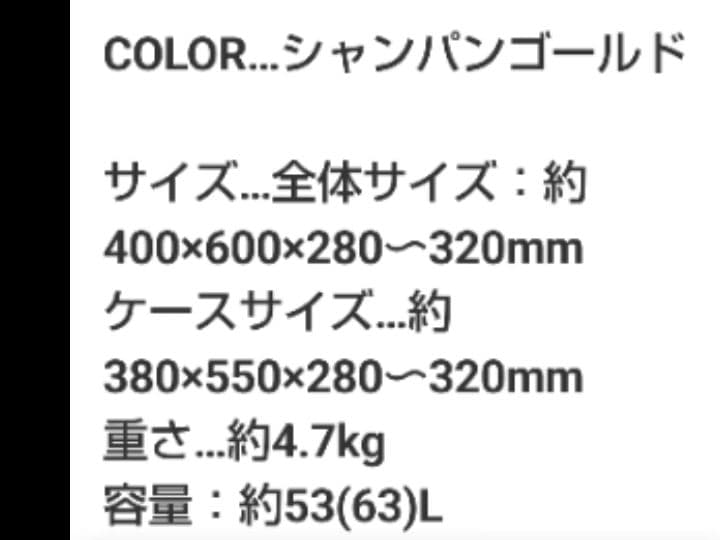 MOOMINリトルミイ/キャリーケースＬ（膨張タイプ）53L-63L、オマケ付き
