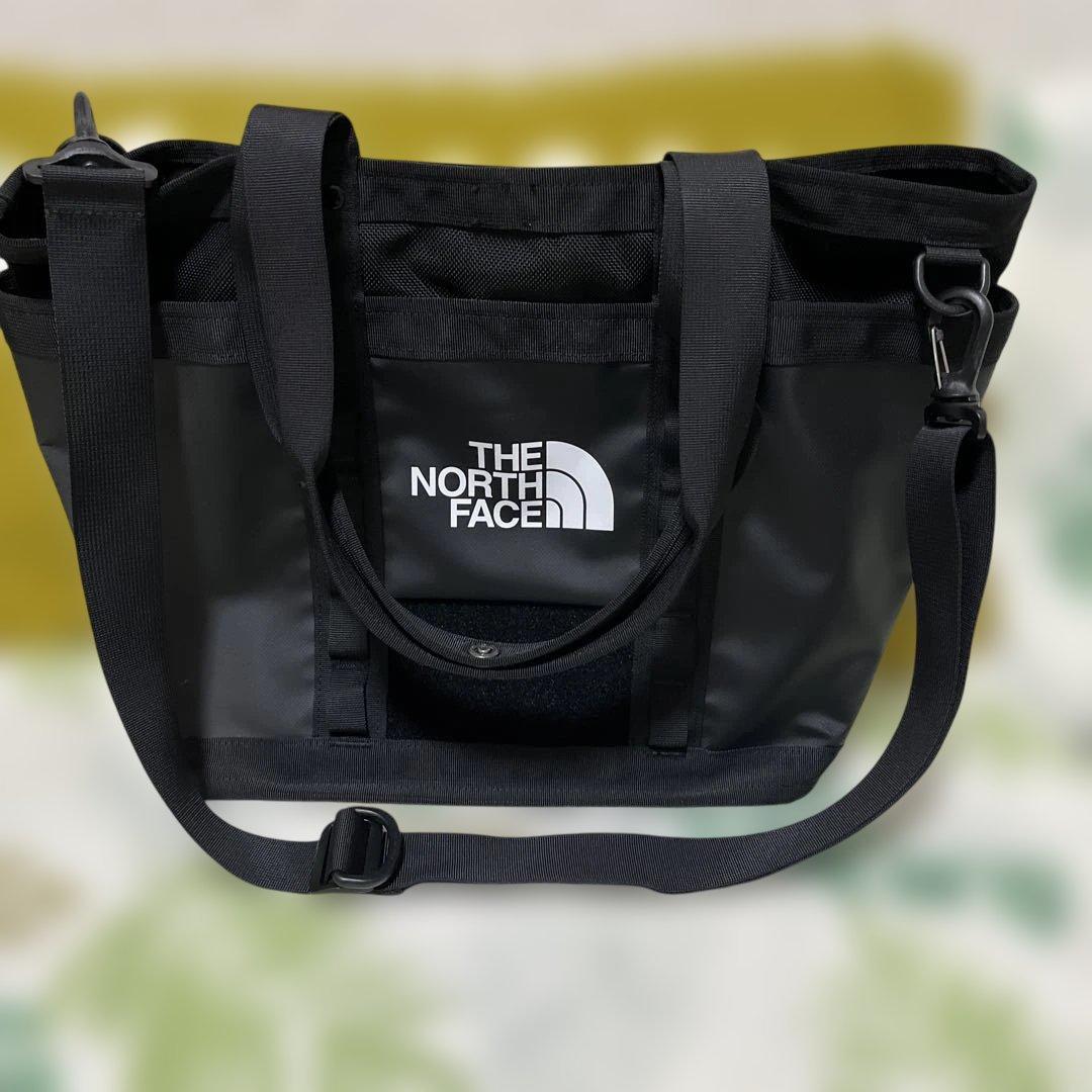 THE NORTH FACE ブラック トートバッグ　2 way 大容量