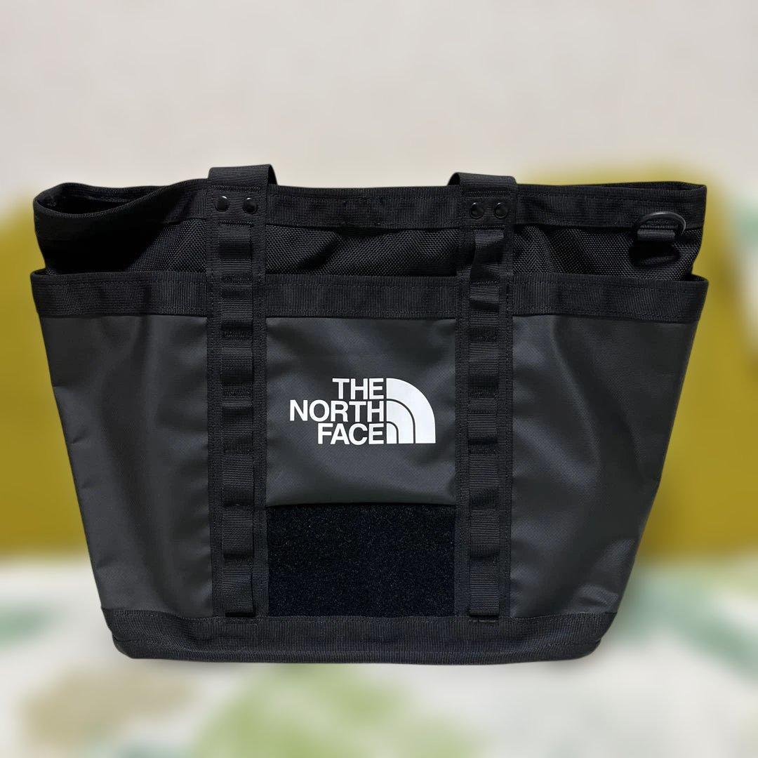 THE NORTH FACE ブラック トートバッグ　2 way 大容量