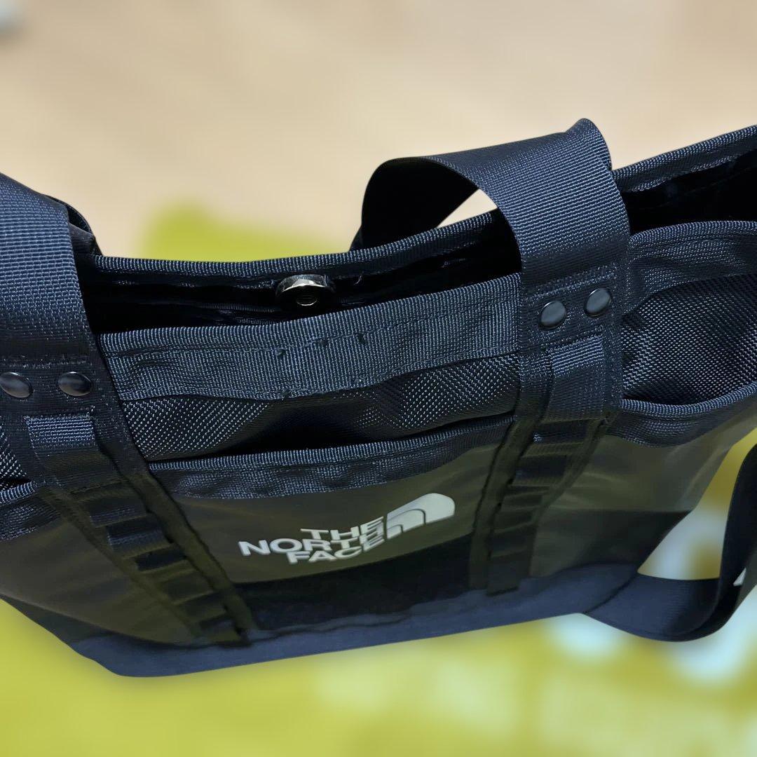 THE NORTH FACE ブラック トートバッグ　2 way 大容量