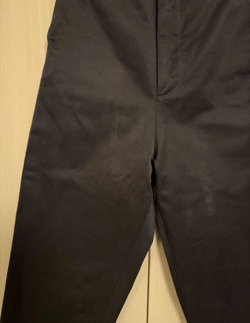 パンツ AURALEE washed finx Chino wide pants