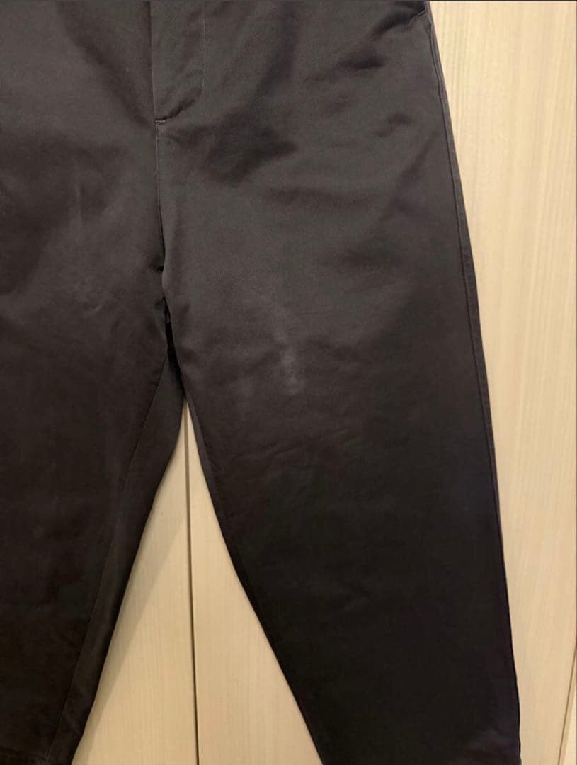 パンツ AURALEE washed finx Chino wide pants