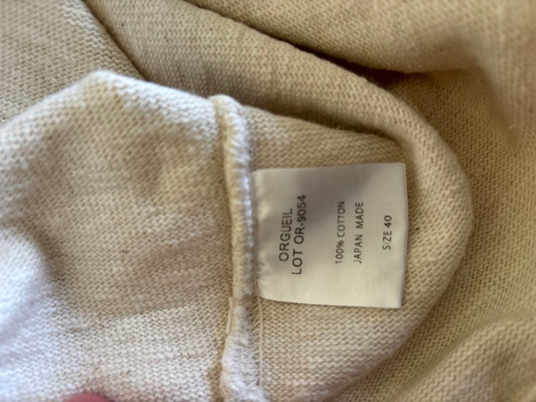 【 ORGUEIL（オルゲイユ） 】 バスクシャツ Basque Shirts