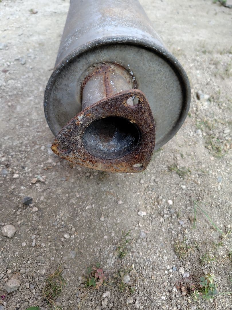 ニューキャンター　純正マフラータイコ