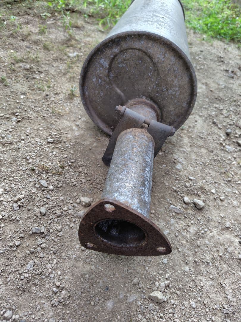 ニューキャンター　純正マフラータイコ