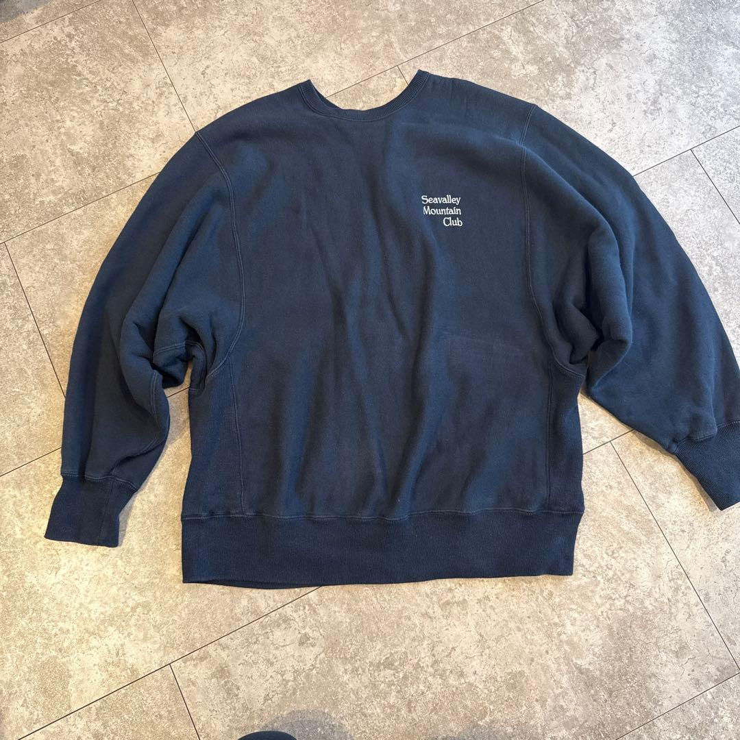 Seavalley Mountain Club ネイビー トレーナー スエット