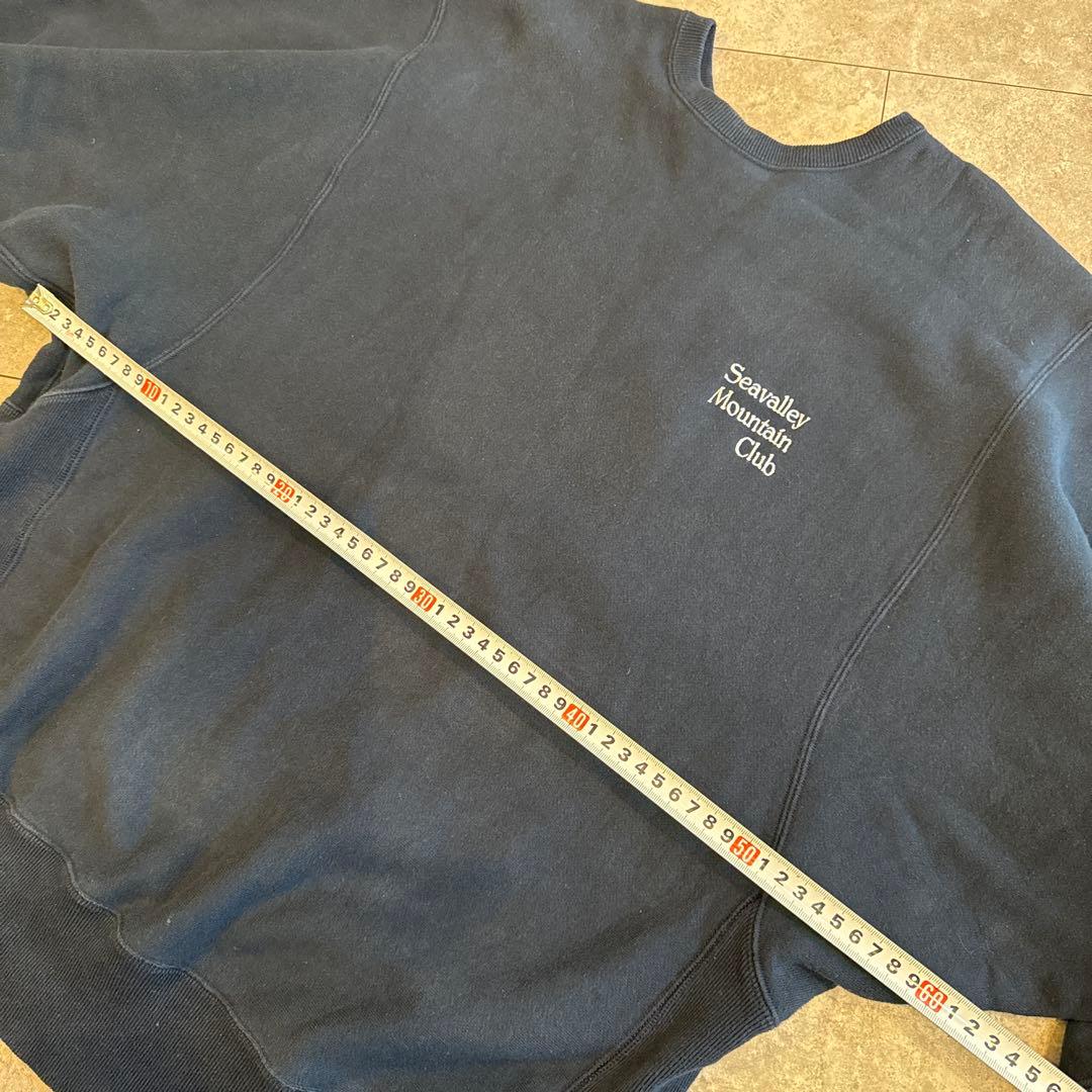 Seavalley Mountain Club ネイビー トレーナー スエット