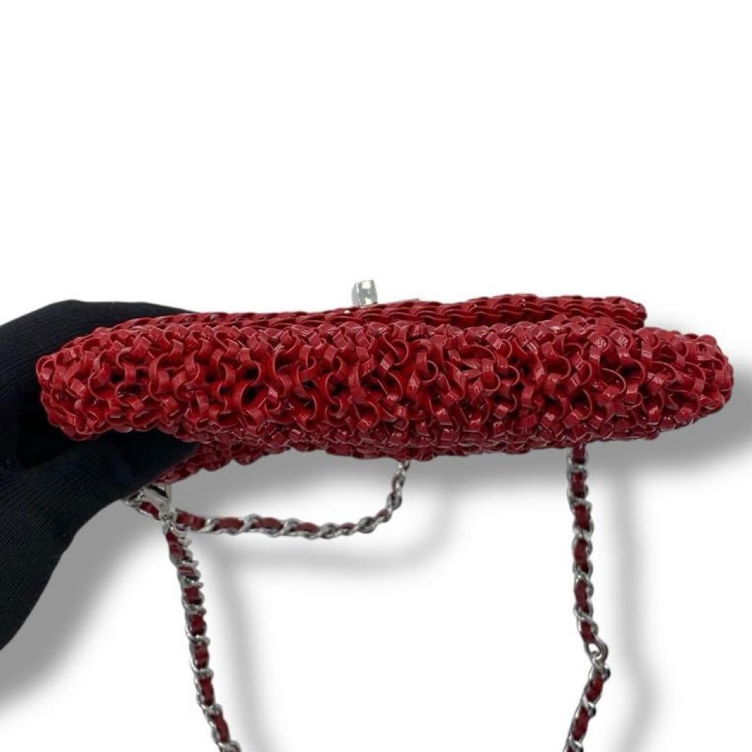 美品 ANTEPRIMA ルッケット 3WAY バッグ ワイヤー ドレス 赤