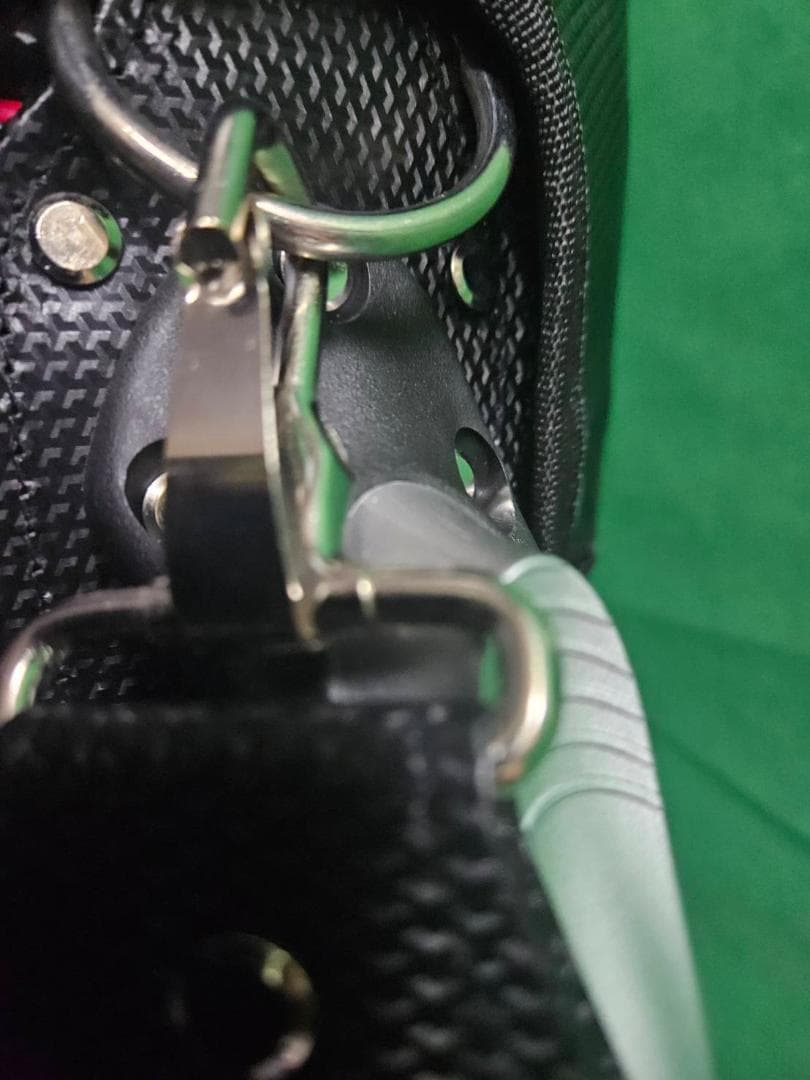 新品未使用展示品/最新XXIO ゴルフ高級キャディバッグ ブラック/レッド