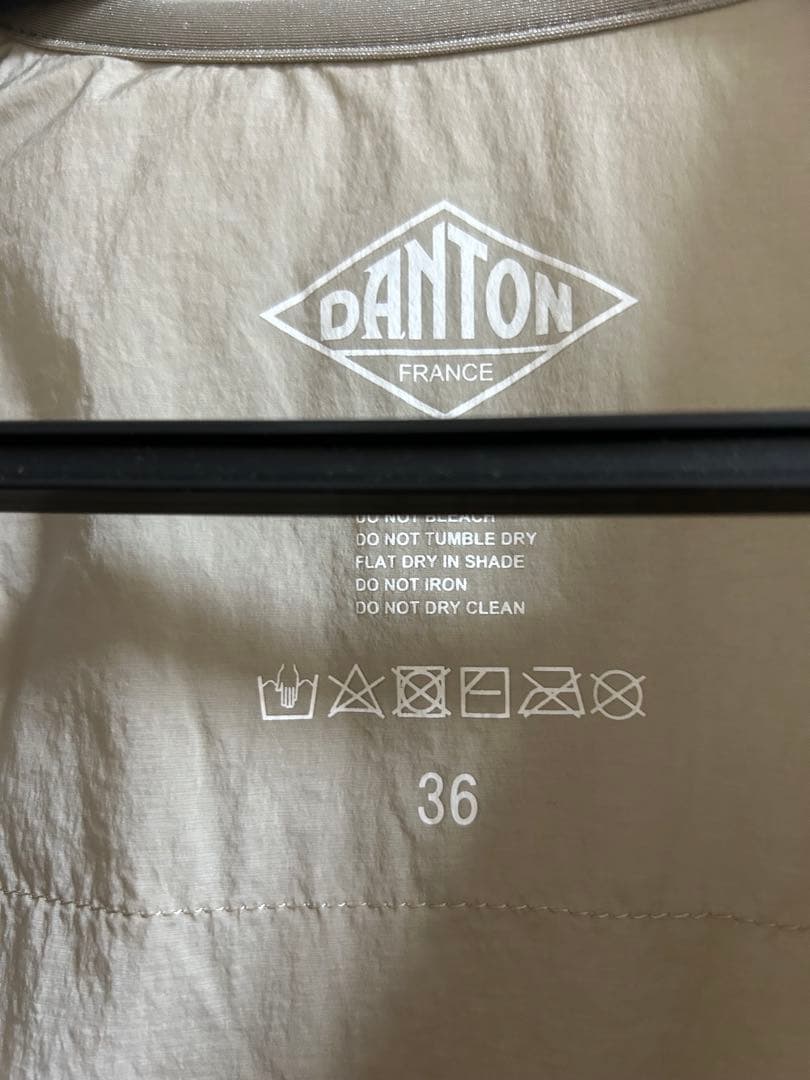 ダントン　DANTON インサレーション ベスト サイズ36