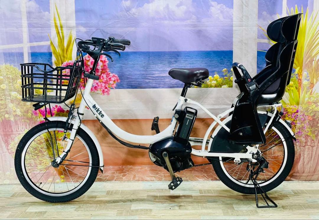 超特価！BIKKE ビッケ⭐️人気ブリヂストン子供乗せ電動アシスト自転車