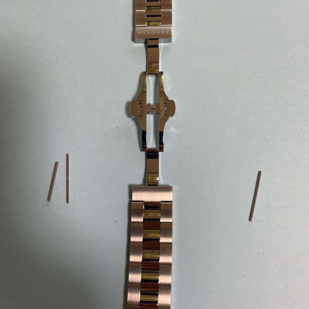 最値下げしましたブルガリソロテンポ時計バンド