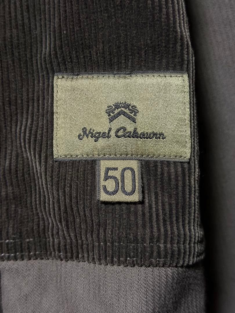 ナイジェルケーボン フレンチワークジャケット 8ウェールコーデュロイ