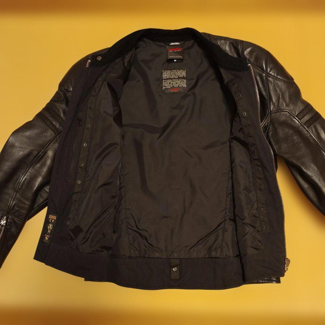 パパミント　SPIDI \"On Track\" レザージャケット　サイズ50