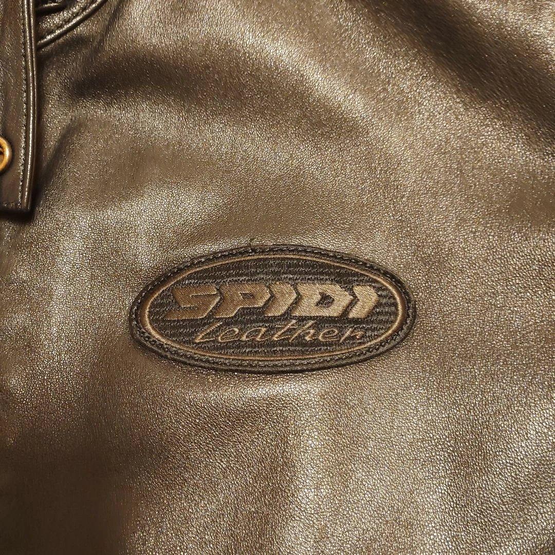 パパミント　SPIDI \"On Track\" レザージャケット　サイズ50